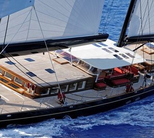 Deck Aspect: Yacht MARIE's Cruising Pictured