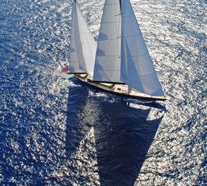 Cruising: Yacht MARIE's From Above Aspect Image