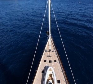 Ship's Bow: Yacht MARIE's Above Pictured