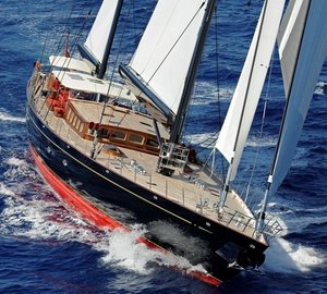 Forward Aspect: Yacht MARIE's Cruising Pictured