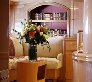 Close Up Aboard Yacht MARIE