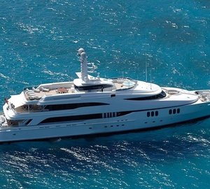 From Above Aspect: Yacht DIAMOND A's Cruising Image