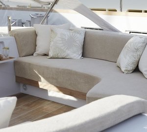 Cockpit Sitting Aboard Yacht TWIZZLE