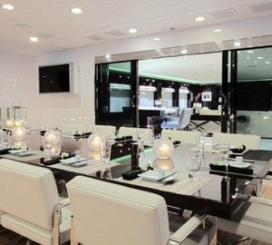Inside Eating/dining On Board Yacht CARPE DIEM