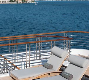 Sunshine Lounging On Yacht CARPE DIEM