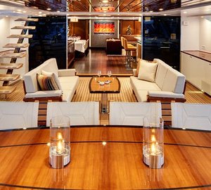 Sitting: Yacht KOKOMO's Cockpit Pictured