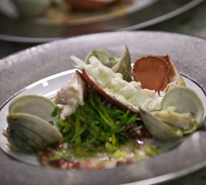 Gastronomy On Yacht HUNTRESS