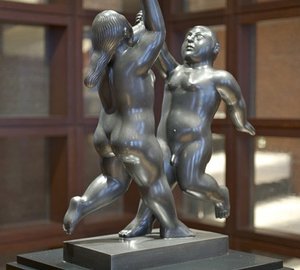 Close Up: Yacht HUNTRESS's Premier Deck Lobby Pictured