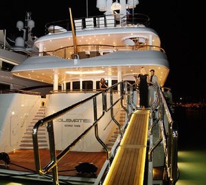 Evening: Yacht HUNTRESS's Beach Beachclub Image