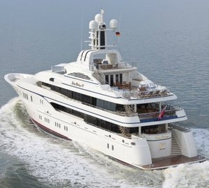 Aft Aspect: Yacht LADY KATHRYN V's Cruising Captured