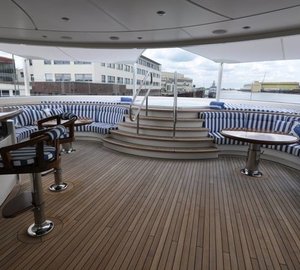 Jacuzzi Pool On Board Yacht LADY KATHRYN V