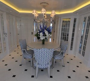 Eating/dining On Yacht LADY KATHRYN V