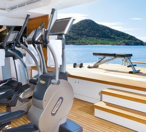 Swimming Deck Aboard Yacht SEANNA