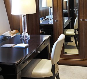 Main Master Work Desk On Yacht SEANNA