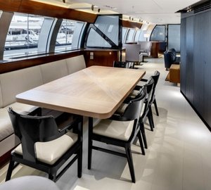 Eating/dining Furniture On Board Yacht VERTIGO
