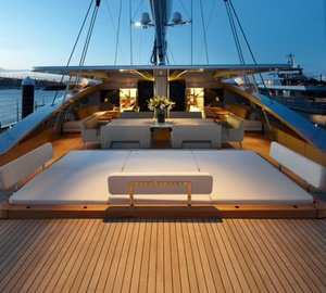 Aft Deck On Yacht VERTIGO