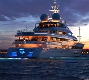 Under Water Lighting On Board Yacht NAIA