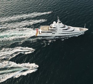 Cruising Including Ship's Tenders Aboard Yacht NAIA