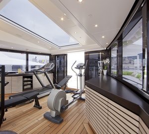 Gym Aboard Yacht MOGAMBO