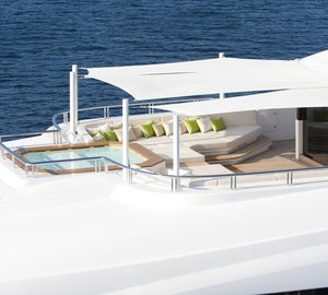 From Above: Yacht MOGAMBO's Sun Deck Photograph