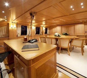 Office Aboard Yacht ENIGMA