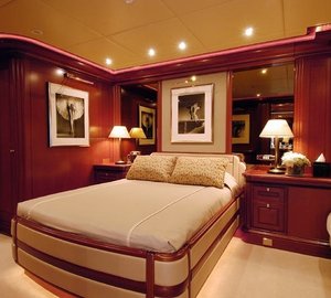 Aspect One: Yacht ATHENA's Double Sized Stateroom Image
