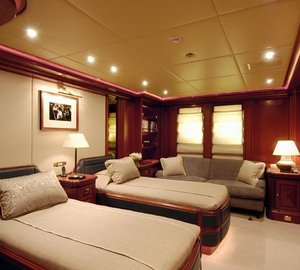 Twin Bed Cabin On Yacht ATHENA