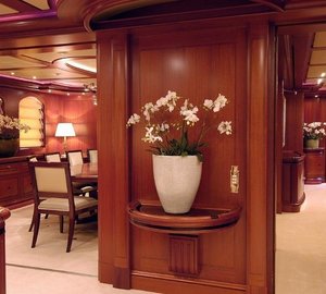 Hall With Eating/dining On Yacht ATHENA