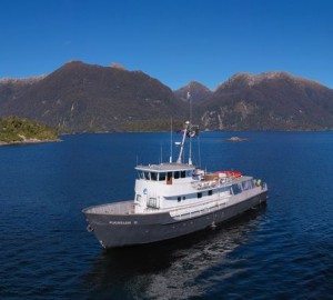 Yacht Flightless In New Zealand