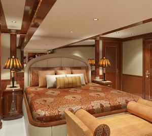 Double Bed In Large Cabin