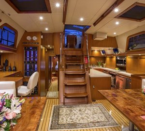 Inside On Board Yacht DESTINY