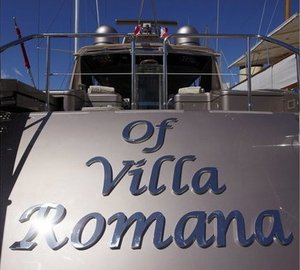 The 25m Yacht OF VILLA ROMANA