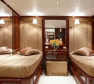 Twin Bed Cabin On Board Yacht IRAKLIS L