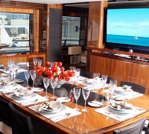 Saloon On Yacht BARRACUDA RED SEA