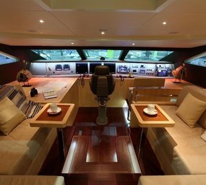 Bridgedeck Sitting On Board Yacht ESPRESSO