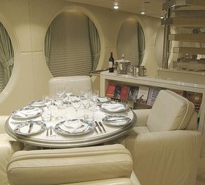 Eating/dining Furniture On Board Yacht LADY ARRAYA