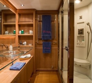 Personal Bath On Board Yacht HERITAGE