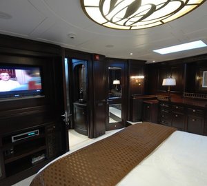 Main Master Cabin Taken From Raised Zone Aboard Yacht GWEILO