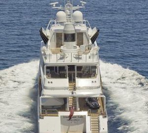 Aft Decks On Board Yacht TRIUMPHANT LADY