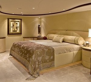 Main Master Cabin On Yacht TRIUMPHANT LADY