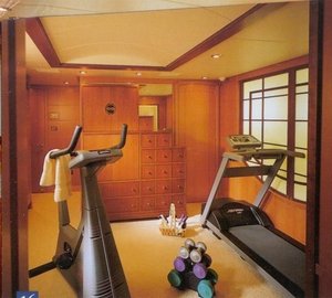 Gym On Board Yacht HERCULINA