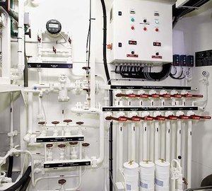 Control Area On Board Yacht INCEPTION