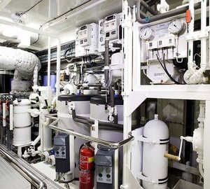 Engine Room Zone On Yacht INCEPTION