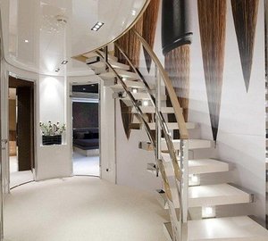 Staircase On Yacht LA PELLEGRINA
