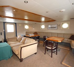 Crewmember's Mess Aboard Yacht STARGAZER