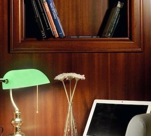 Office: Yacht REGINA's Main Master Stateroom Captured