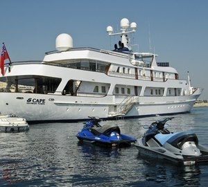 Ship's Tender With Toys Aboard Yacht MESERRET II