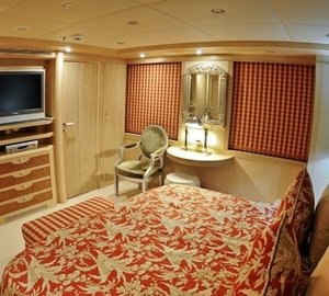 Double Sized Stateroom One On Yacht MESERRET II