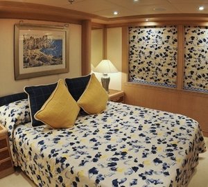 Double Sized Stateroom Three Aboard Yacht MESERRET II