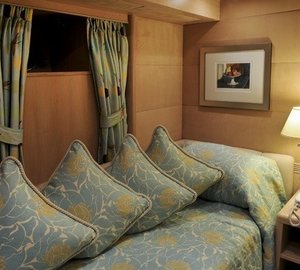 Single Sized Stateroom On Board Yacht MESERRET II